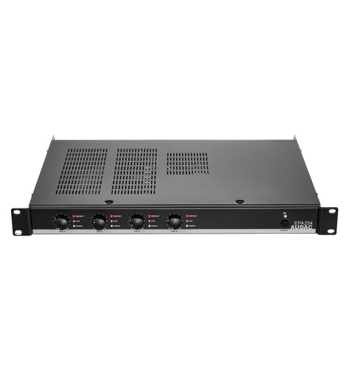 Audac EPA254 - czterokanałowy wzmacniacz mocy 4x 250 W