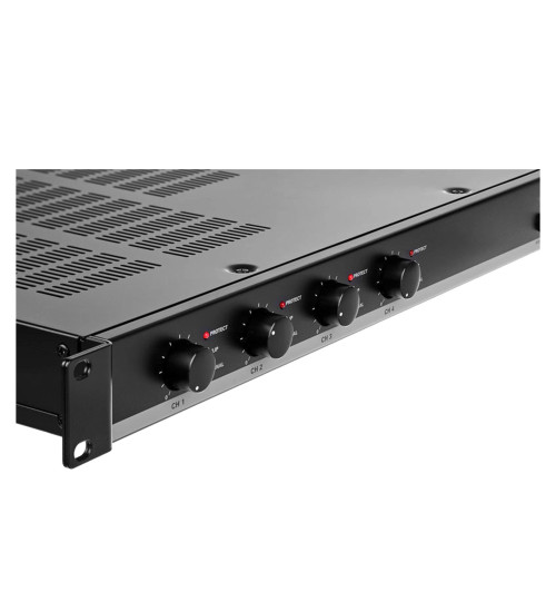 Audac EPA254 - czterokanałowy wzmacniacz mocy 4x 250 W