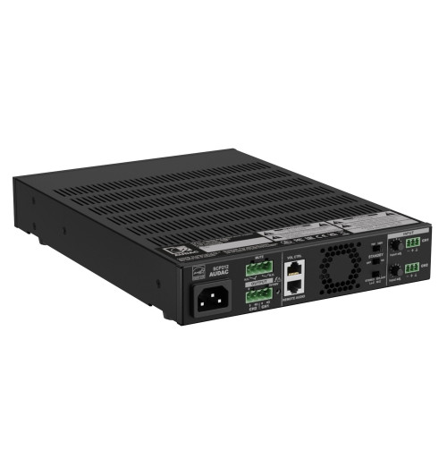 Audac SPC212 - kompaktowy dwukanałowy wzmacniacz mocy 2x 120W