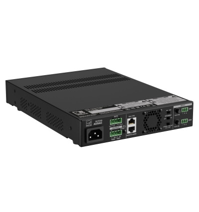 Audac SCP230 - kompaktowy dwukanałowy wzmacniacz mocy 2x 300W
