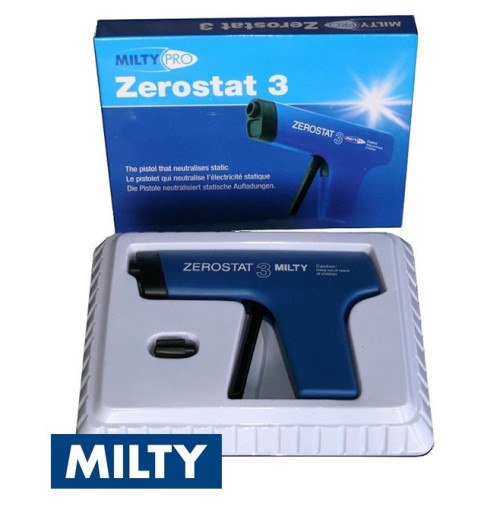 Pistolet antystatyczny do płyt winylowych Milty ZEROSTAT MI0060M