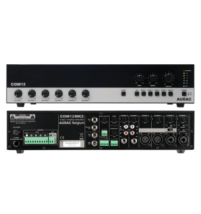 Audac COM12MK2 - wzmacniacz systemów rozgłoszeniowych