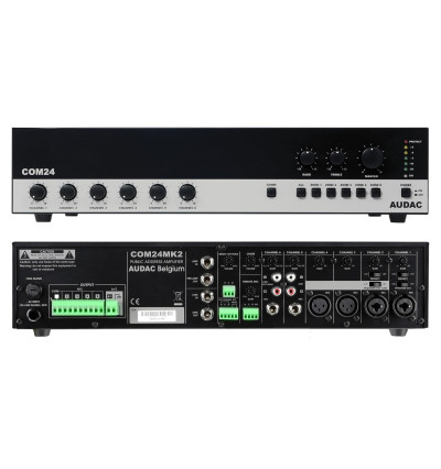 Audac COM24MK2 - wzmacniacz systemów rozgłoszeniowych