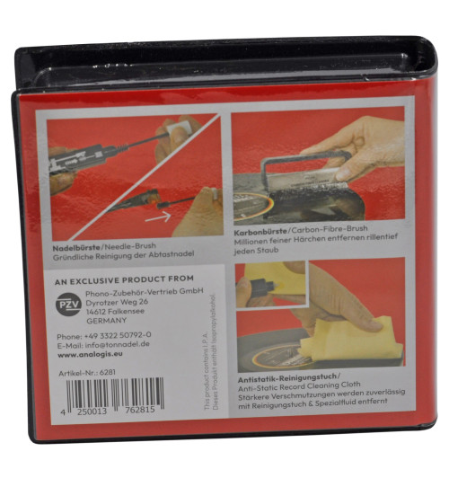 Analogis Vinyl Care Pro Improved - Zestaw do czyszczenia płyt i igieł gramofonowych
