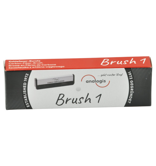 Analogis Brush 1 - Karbonowa szczoteczka do czyszczenia płyt winylowych