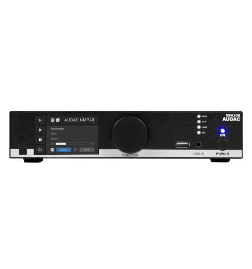 MFA208 - wielofunkcyjny wzmacniacz audio All-in-one