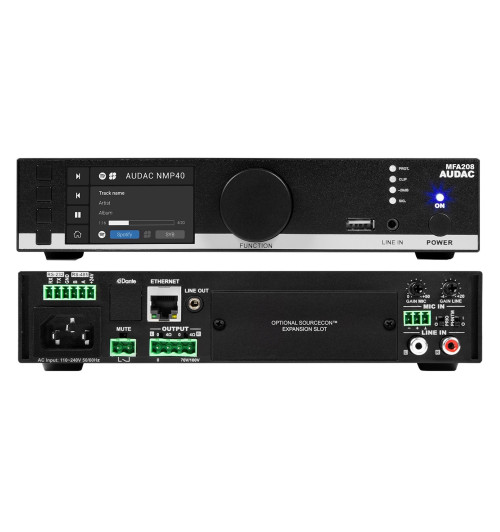MFA208 - wielofunkcyjny wzmacniacz audio All-in-one