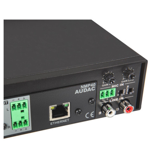 Audac MFA216 - wielofunkcyjny wzmacniacz audio All-in-one