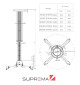 Uchwyt sufitowy do projektora Suprema SPIDER STRONG 3040