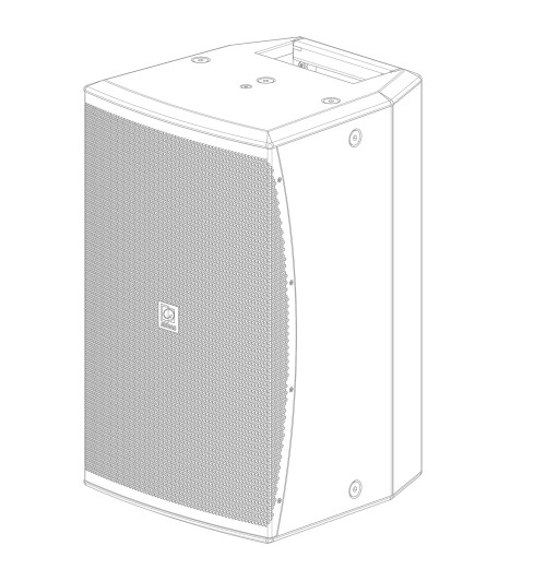 Audac VEXO110 - wysokowydajny głośnik pasywny 2-drożny