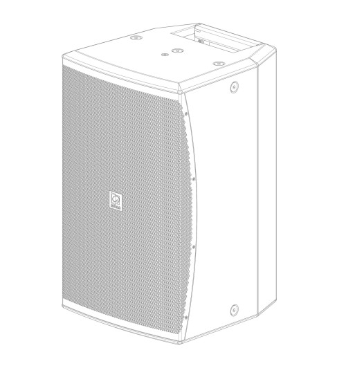 Audac VEXO112 - wysokowydajny głośnik pasywny 2-drożny