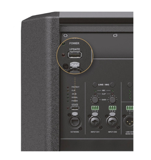 Audac VEXO112A - wysokowydajny głośnik aktywny 2-drożny