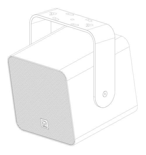 Audac VIRO5D - wodoodporny głośnik zewnętrzny 16 Ohm