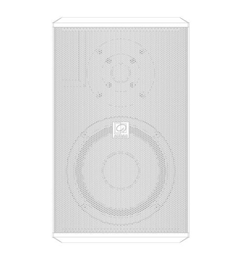Audac XENO6 - pełnozakresowy głośnik ścienny 6"