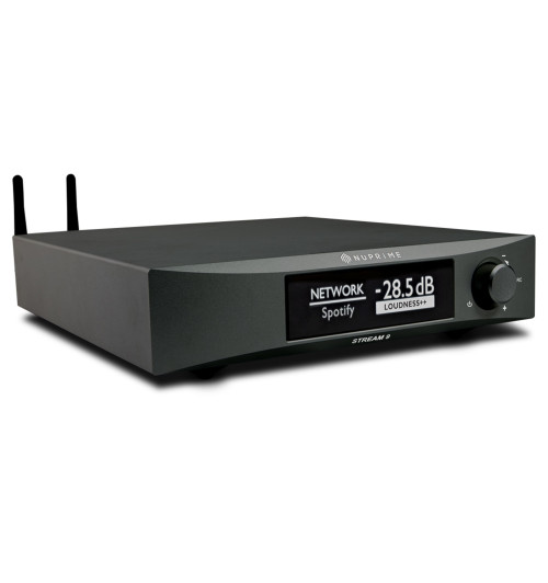 NuPrime IDA-8 + Stream-9 - Zestaw: zintegrowany wzmacniacz stereo z DAC i transport sieciowy (streamer)