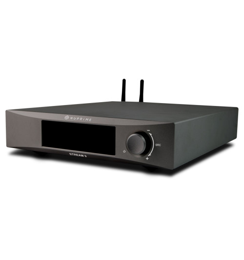 NuPrime IDA-8 + Stream-9 - Zestaw: zintegrowany wzmacniacz stereo z DAC i transport sieciowy (streamer)