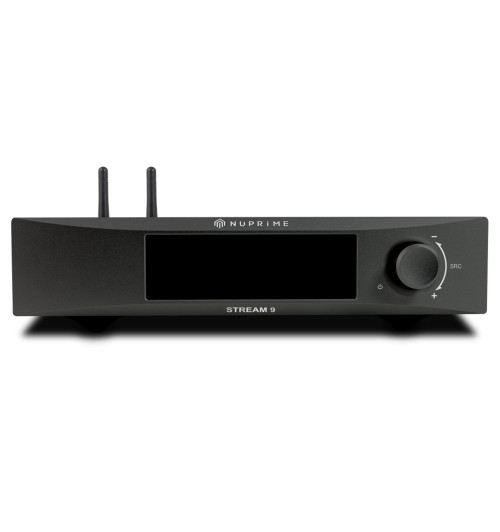 NuPrime IDA-8 + Stream-9 - Zestaw: zintegrowany wzmacniacz stereo z DAC i transport sieciowy (streamer)