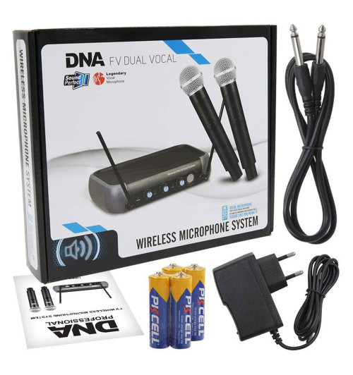 DNA FV DUAL VOCAL - wokalowe mikrofony bezprzewodowe