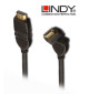 Kabel HDMI 1.4/2.0 obrotowy Lindy 41518 High Speed 5m