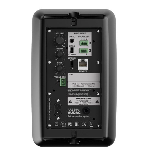 Audac ARES5A - aktywny system głośnikowy