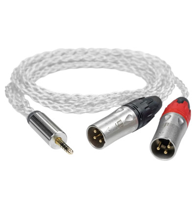 iFi Audio 4.4mm to XLR Cable - Zbalansowany kabel interkonekt 4.4mm do 2 x XLR 1m