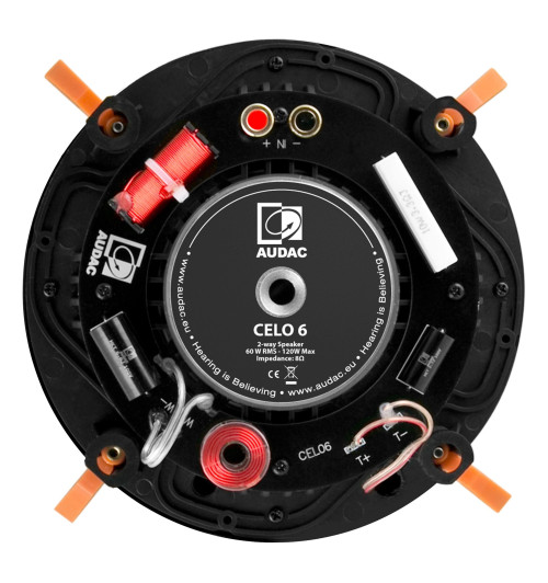 Audac CELO6 - głośnik sufitowy klasy High-end 60W 8 Ohm