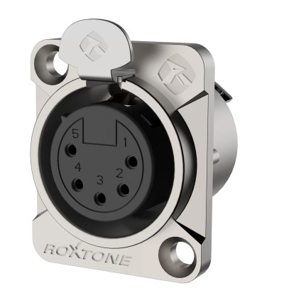 Roxtone RX5FD-NT - Gniazdo panelowe XLR żeńskie