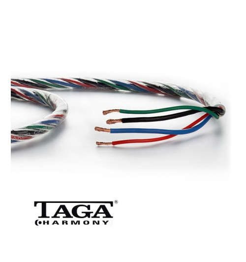 Kabel głośnikowy Taga Harmony AZURE-12-14 - 2 x 2.5mm + 2 x 2mm