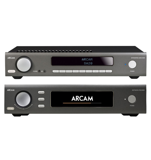Zestaw Arcam ST60 + SA 20 - streamer + wzmacniacz stereo