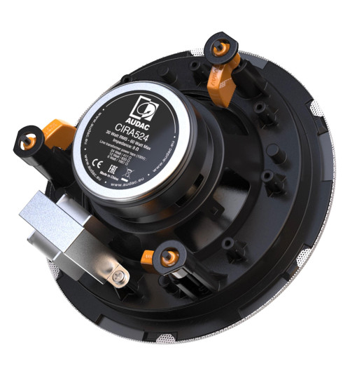 Audac CIRA524/W - dwudrożny głośnik sufitowy 8 Ohm 24 W @ 100V
