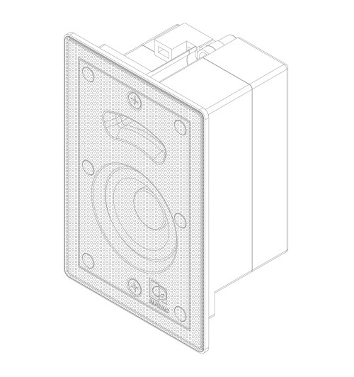 Hi-endowy głośnik ścienny Audac MERO2 | AVstore.pl