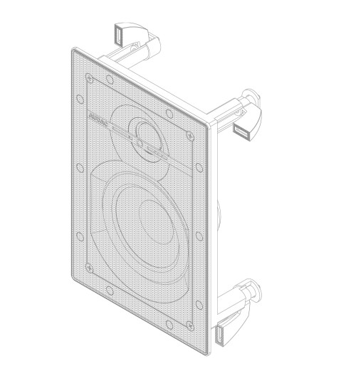 Audac MERO6 - Hi-endowy głośnik ścienny