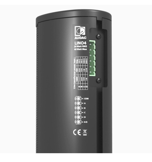 Audac LINO4 - kolumna głośnikowa naścienna