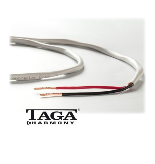Kabel głośnikowy Taga Harmony TCL-214W - 2x 2mm / 1 m.b