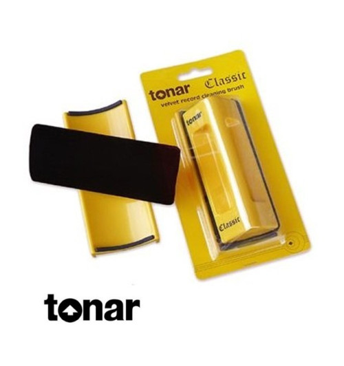 Szczotka welurowa do czyszczenia winyli TONAR Classic Brush
