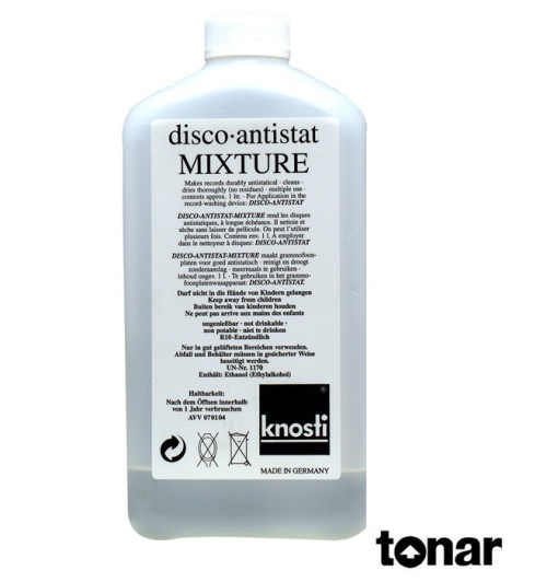 Płyn antystatyczny do mycia Tonar Knosti Disco Antistat Mixture Vinyl Cleaning