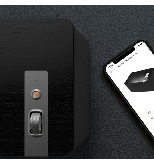 Klipsch The Three Plus - Głośnik aktywny 2.1 klasy Premium z Bluetooth 5.3 i USB-C