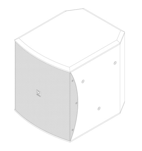 Audac BASO18 - subwoofer pasywny 18"