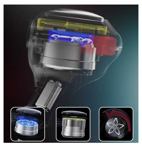 FiiO FH11 - hybrydowe monitory douszne z przetwornikiem DD + BA