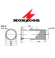 Rura port Bass-Reflex Monacor MBR-70