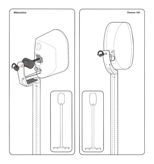 Paradigm MC-30 - Stojaki / standy pod kolumny (para)