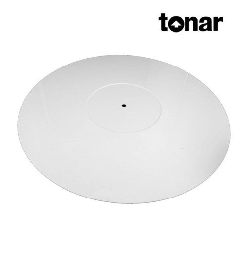 Mata gramofonowa TONAR Pure White Perspex Mat