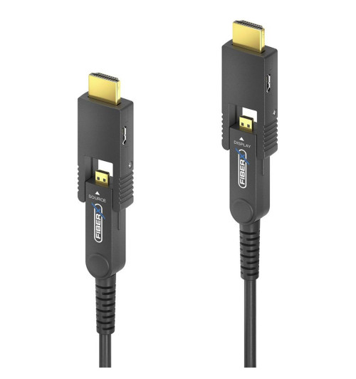 PureLink FiberX FXI352 - Kabel światłowodowy z rozłączną wtyczką HDMI / Micro HDMI 4K 18Gbps