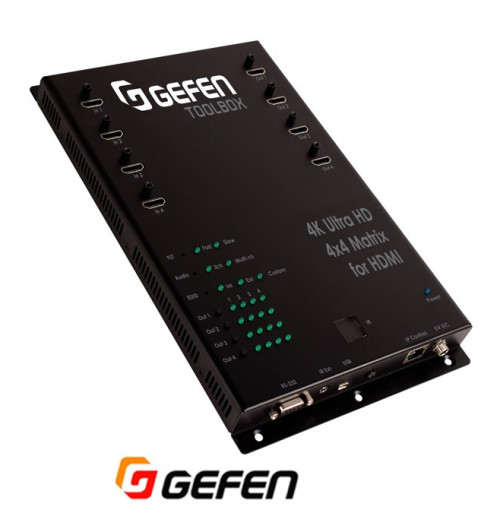 Switch HDMI 4K UHD (4xIN - 4xOUT) Gefen GTB-HD4K2K-444-BLK