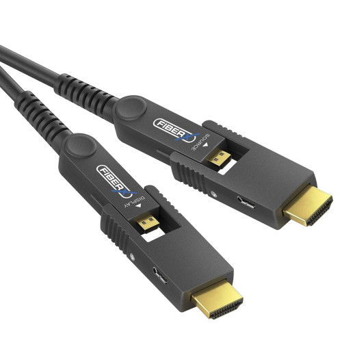 PureLink FiberX FXI352 - Kabel światłowodowy z rozłączną wtyczką HDMI / Micro HDMI 4K 18Gbps