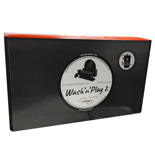 Analogis Wash'n'Play 2 - Manualna myjka do czyszczenia płyt winylowych