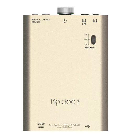 iFi Audio Hip-Dac 3 - Przenośny wzmacniacz słuchawkowy z DAC