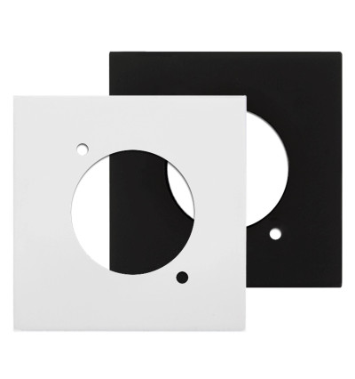 Płytka przyłączeniowa 45x45 mm na złącze w rozmiarze D Audac CP45DSZ | AVstore.pl