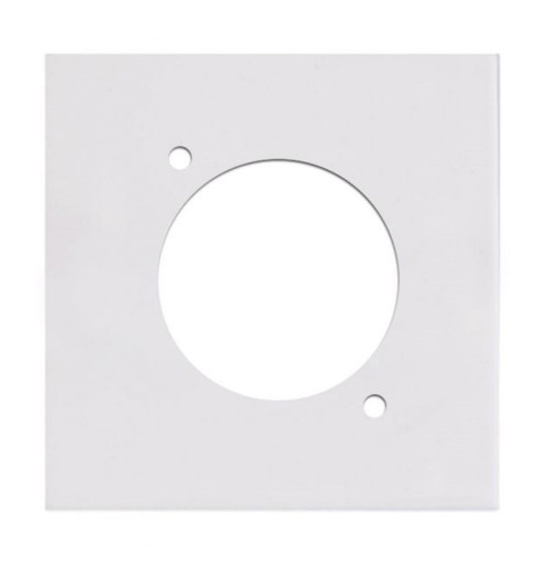 Płytka przyłączeniowa 45x45 mm na złącze w rozmiarze D Audac CP45DSZ | AVstore.pl