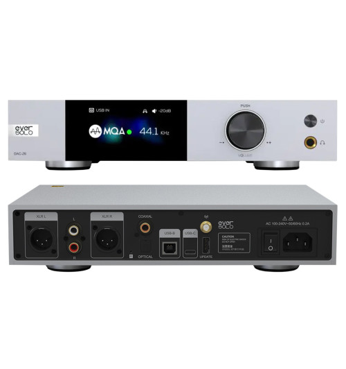 EverSolo DAC-Z6 - Przetwornik cyfrowo-analogowy DAC / wzmacniacz słuchawkowy z MQA i Bluetooth 5.0